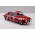 Saab 96 V4 Rally 1973 - "7" red